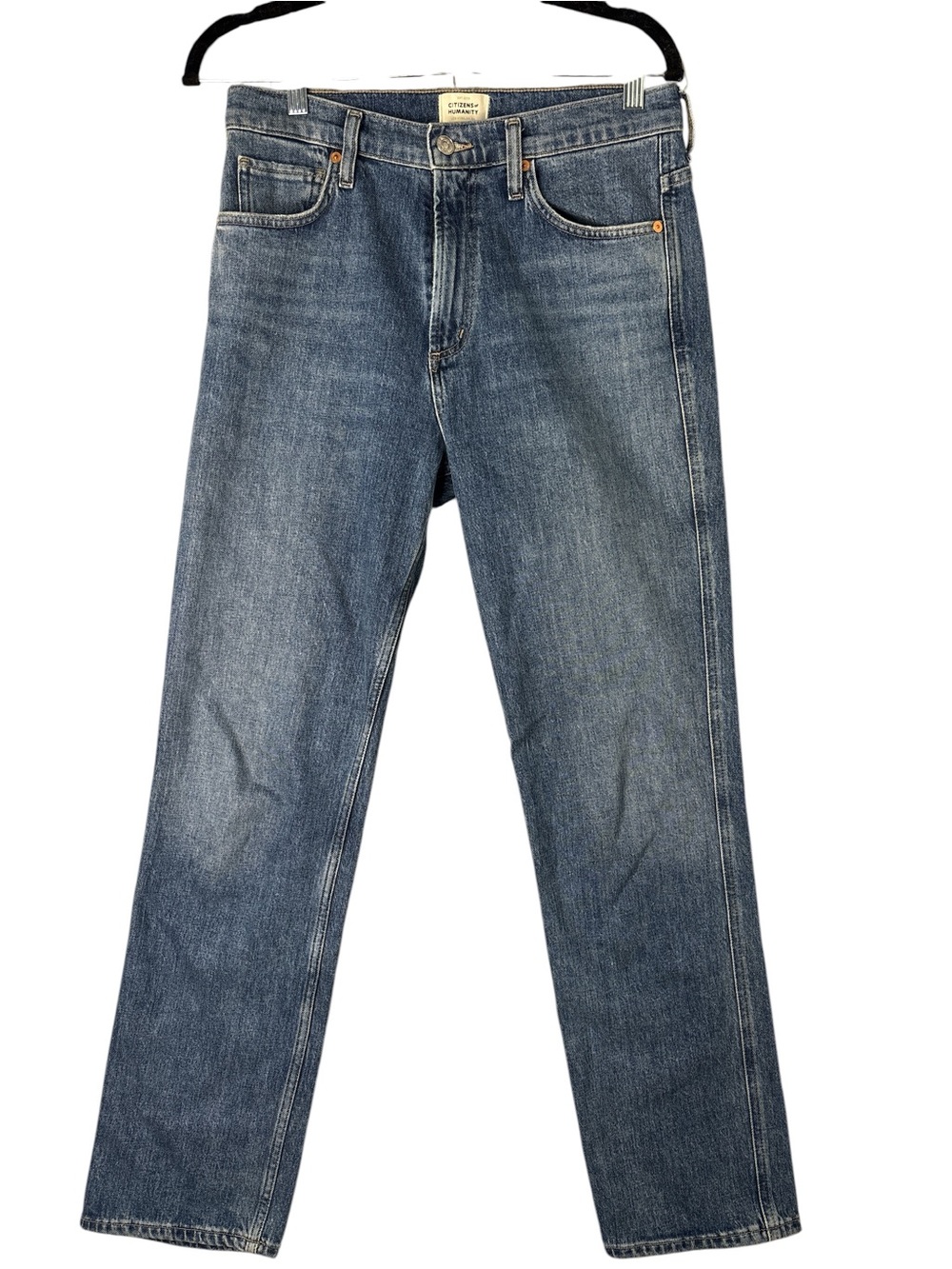 Citizens Of Humanity Mid-Blue Straight Jeans